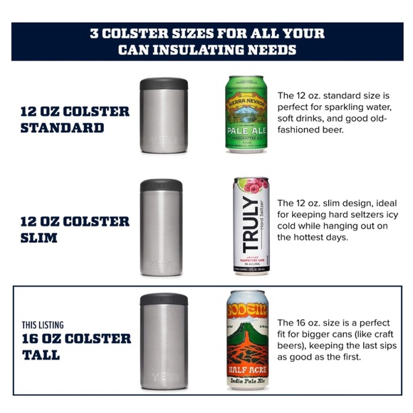 NWT-YETI Rambler Colster Tall Can Insulator-Limited Edition Color Nordic Purple - Picture 7 of 12